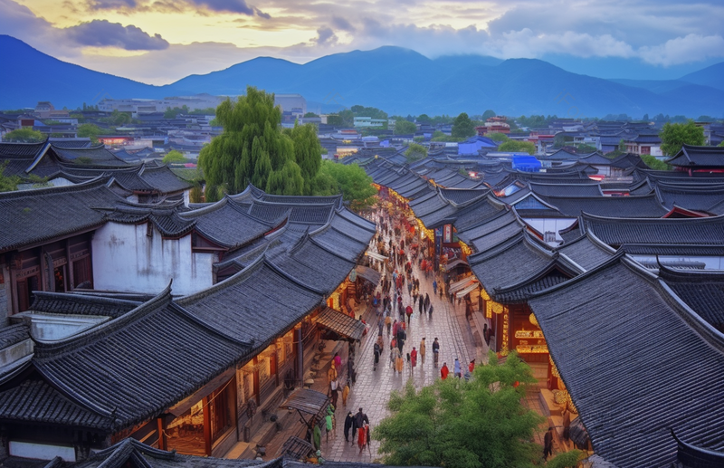 丽江古城唯美的旅游胜地人与自然融为一体户外美景户外摄影美景纪实,高清,摄影图,摄影图片,图片大全,摄影图免费下载